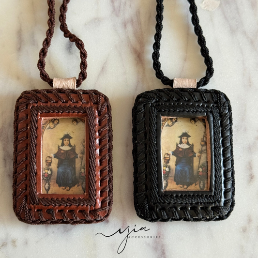 Mens Santo Niño de Atocha Escapulario
