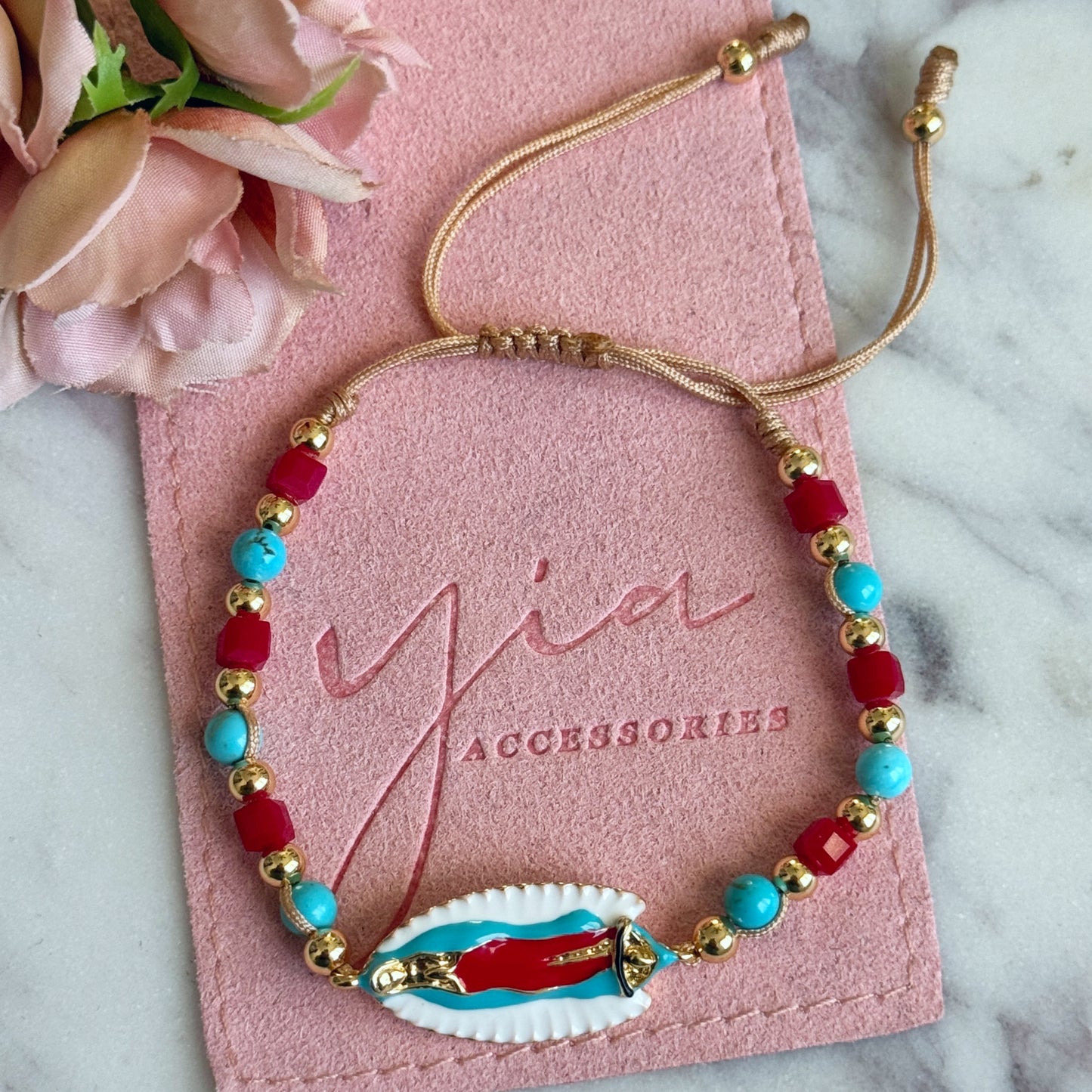 Amada Virgencita - Turquoise Bracelet ￼