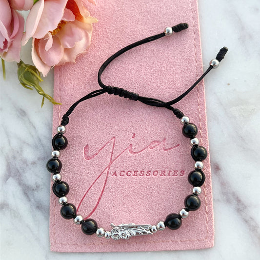 Escudo Divino- Tourmalina San Judas Bracelet