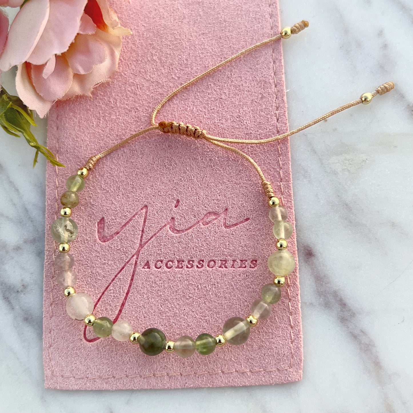 Vibra Clara- Flourita Stone bracelet
