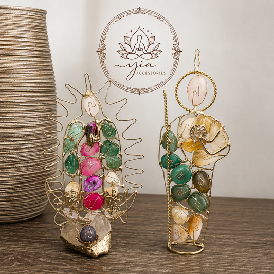 Religious Crystal Statues