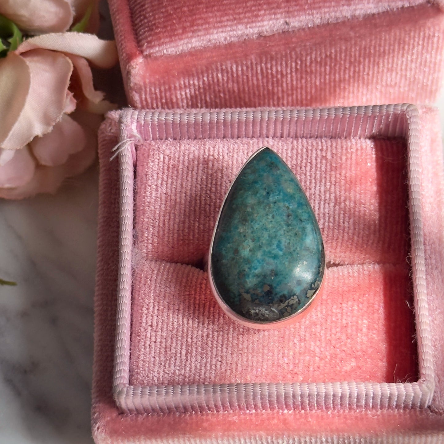 925 Silver Ring - Turquoise