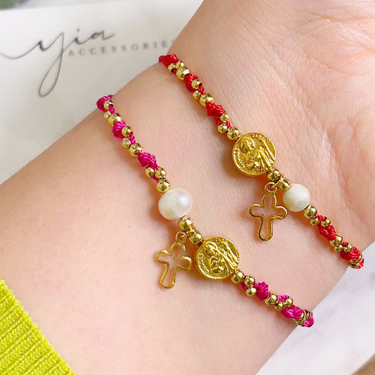 San Juditas Cruz Bracelet