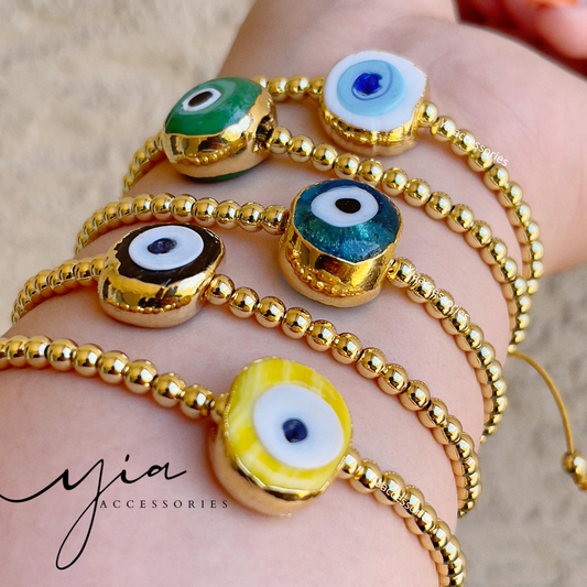 Hand painted Evil Eye protection (choose color)