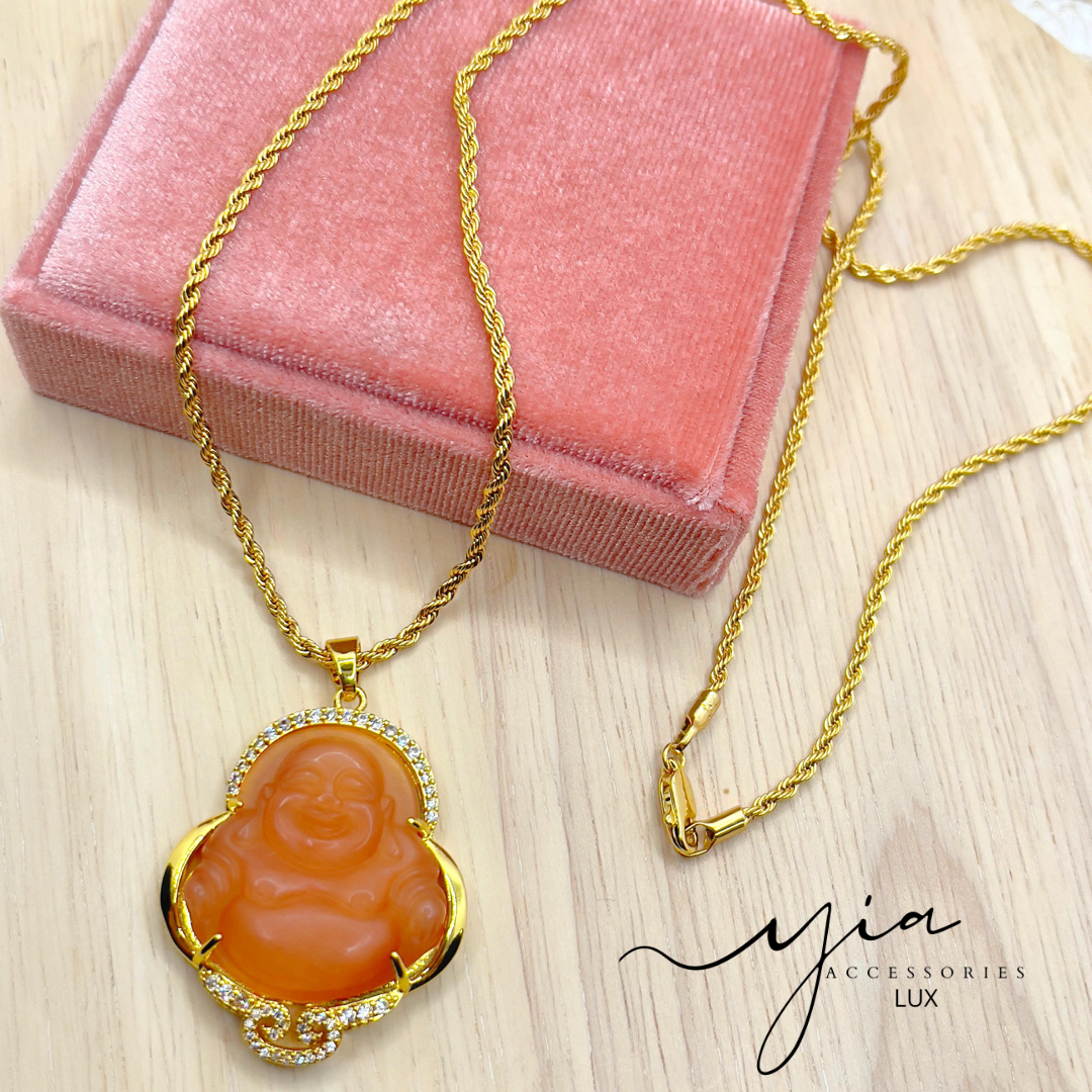 Smiling Buddha Necklace