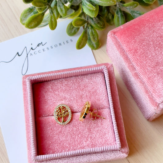 Tree of Life earrings studs