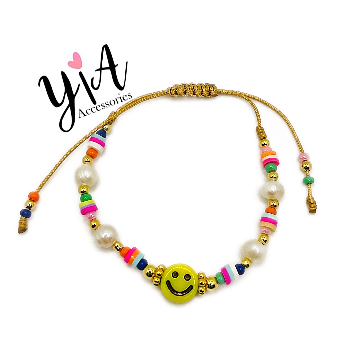 Mixed Carita Feliz bracelet