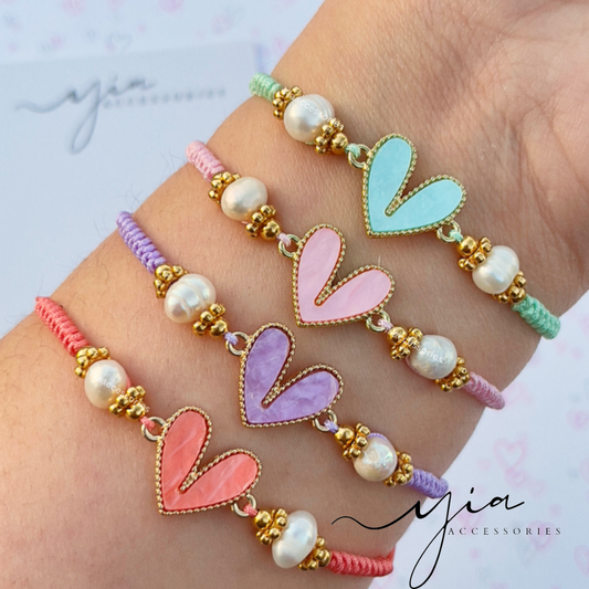 Hermoso Corazon Pastel bracelet