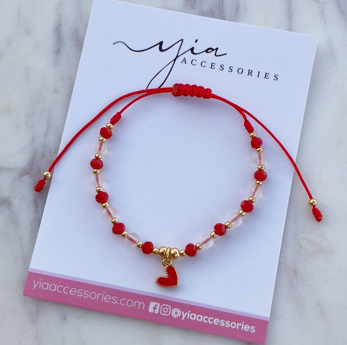 Amore red bracelet