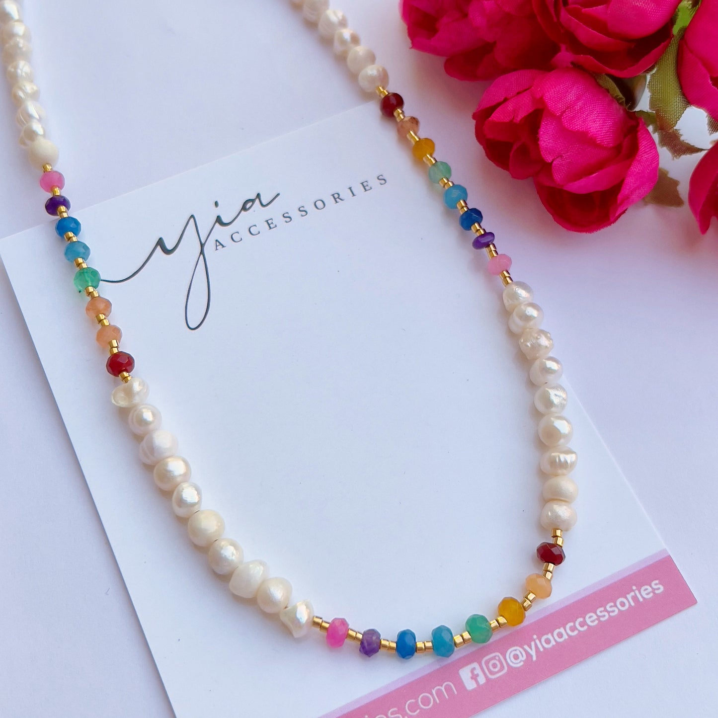 Steadiness Energy Pearl Necklace