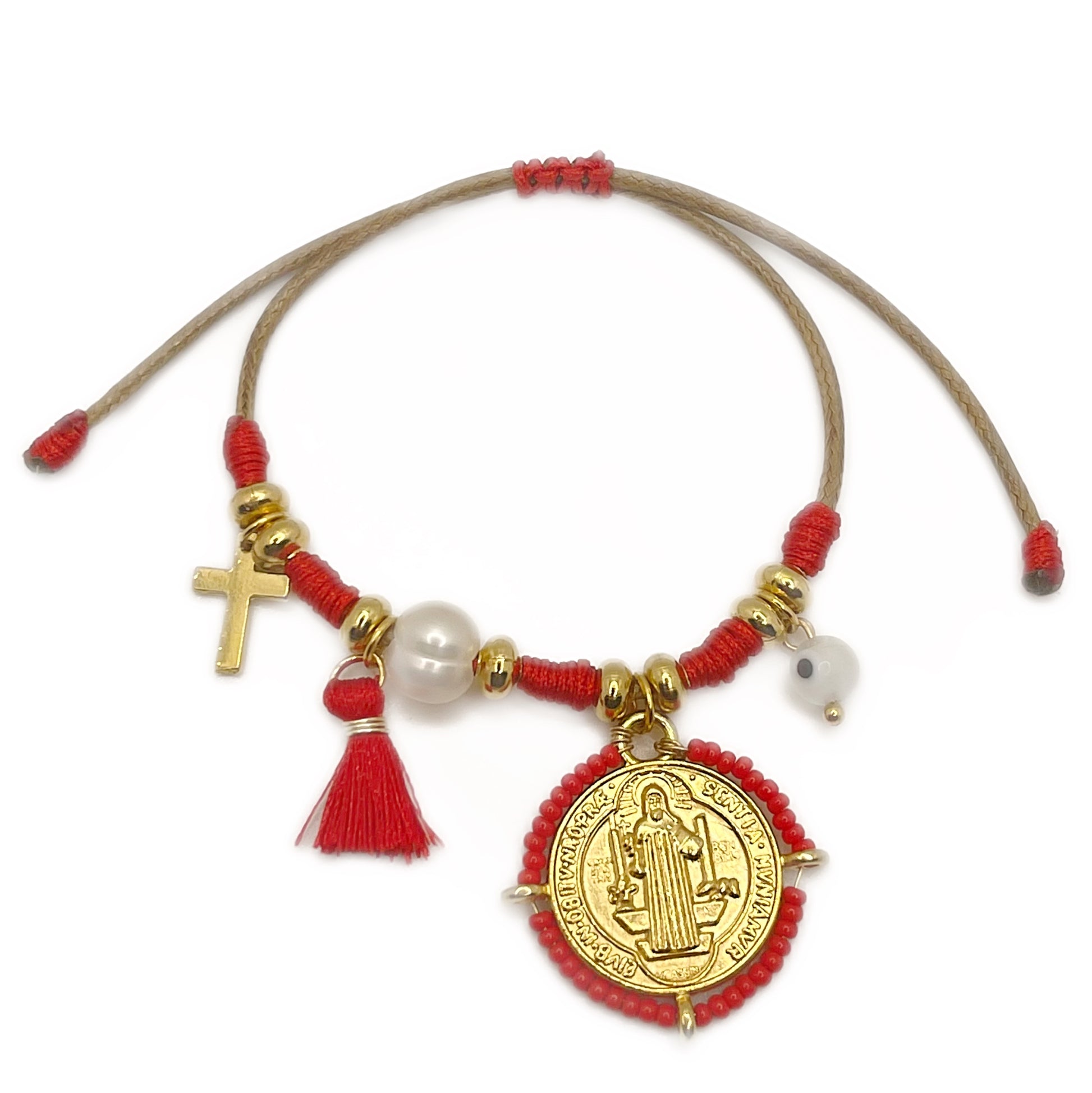 Saint Benedict Protection bracelet (Click for more colors) – Yia ...